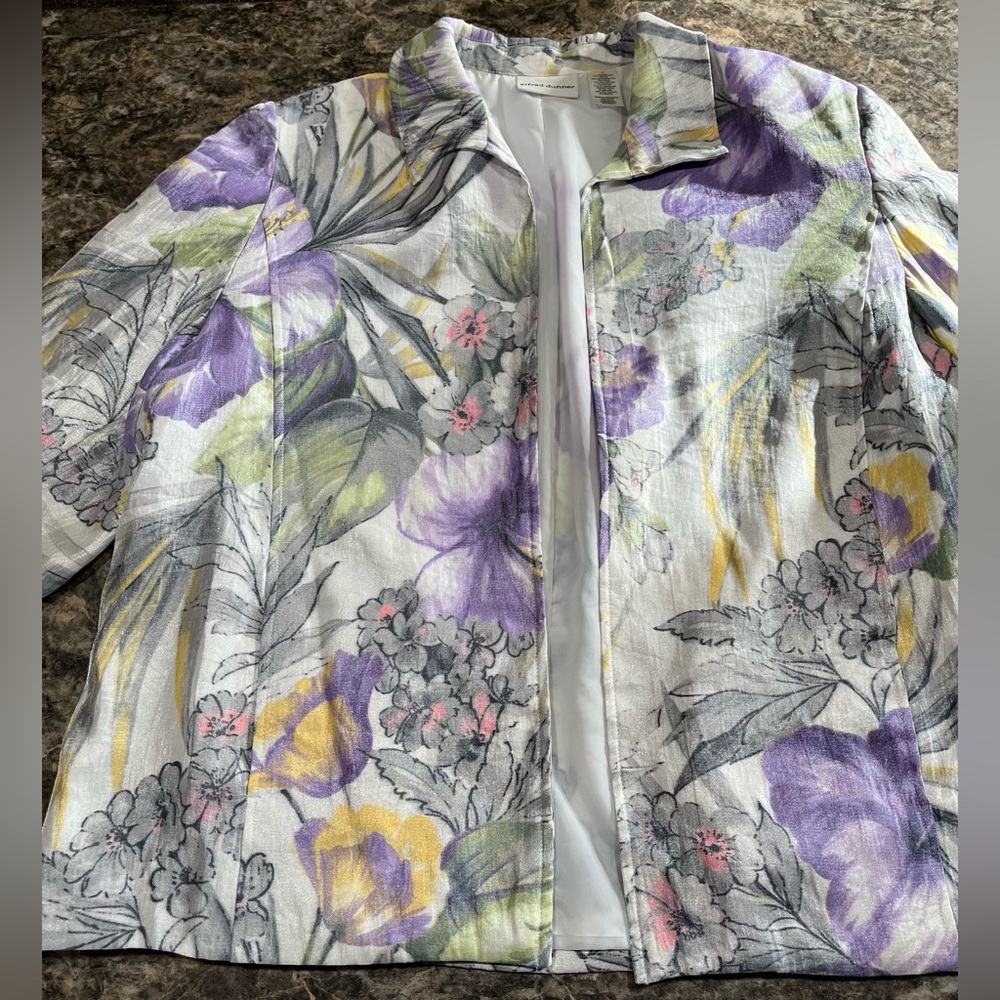 Women’s Floral Alfred Dunner Jacket